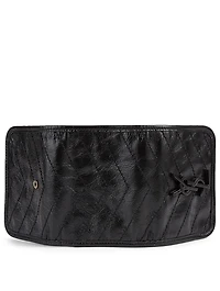 Niki YSL Monogram Compact Leather Wallet