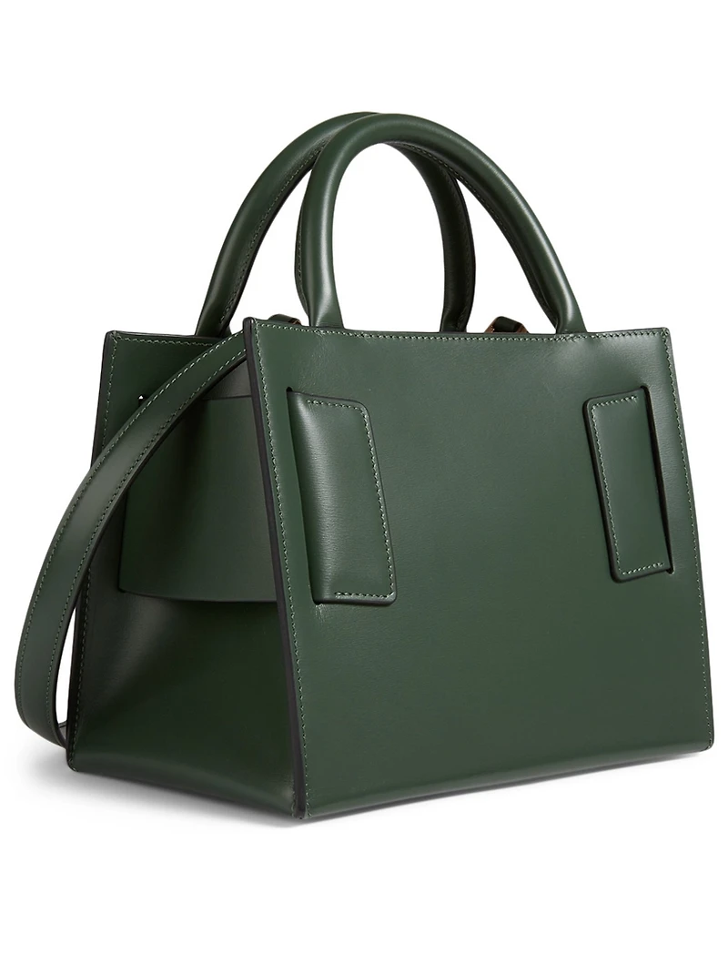 Bobby 23 Leather Top Handle Bag