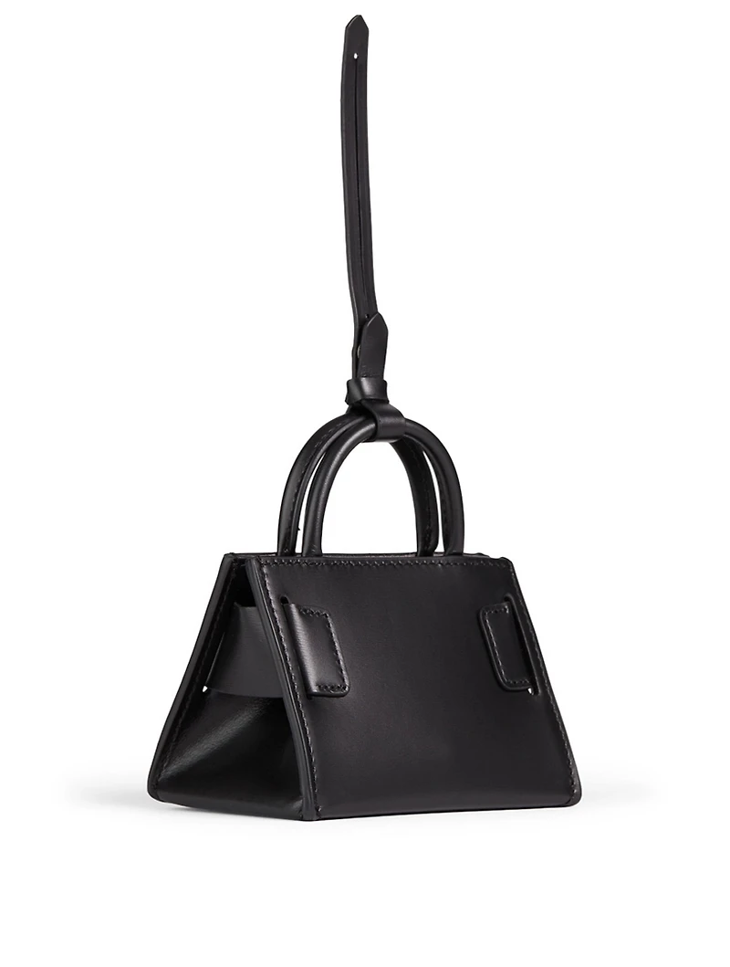 Bobby Leather Key Charm With Strap