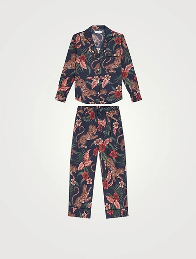 Soleia Cotton Long Pajama Set