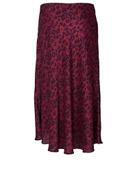Teddy Printed Midi Skirt