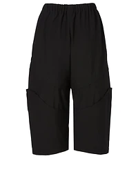 Wool Cropped Pants