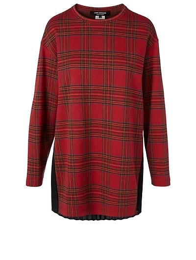 Cotton Top Tartan Check Print