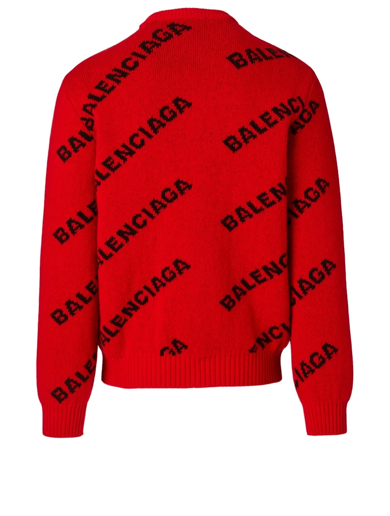 Wool Logo Sweater