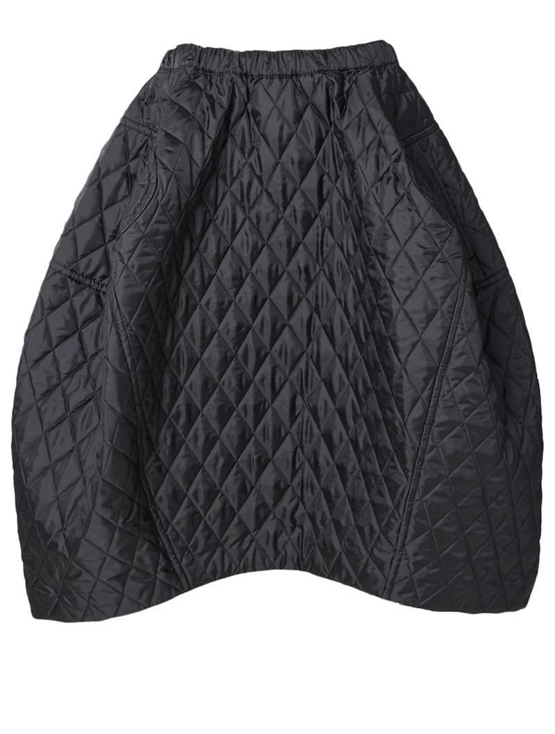 Quilted Skirt With Padding