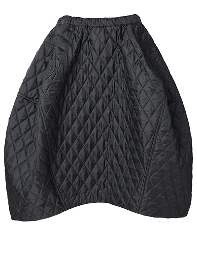 Quilted Skirt With Padding