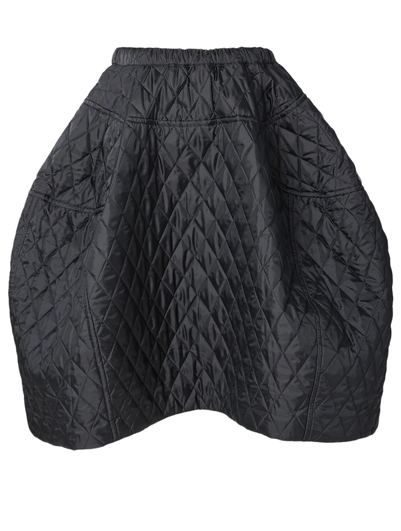 Quilted Skirt With Padding