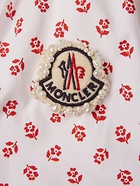 4 Moncler Simone Rocha Cotton Shirt Rose Print