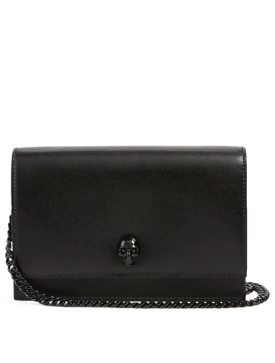 Small Leather Skull Bag