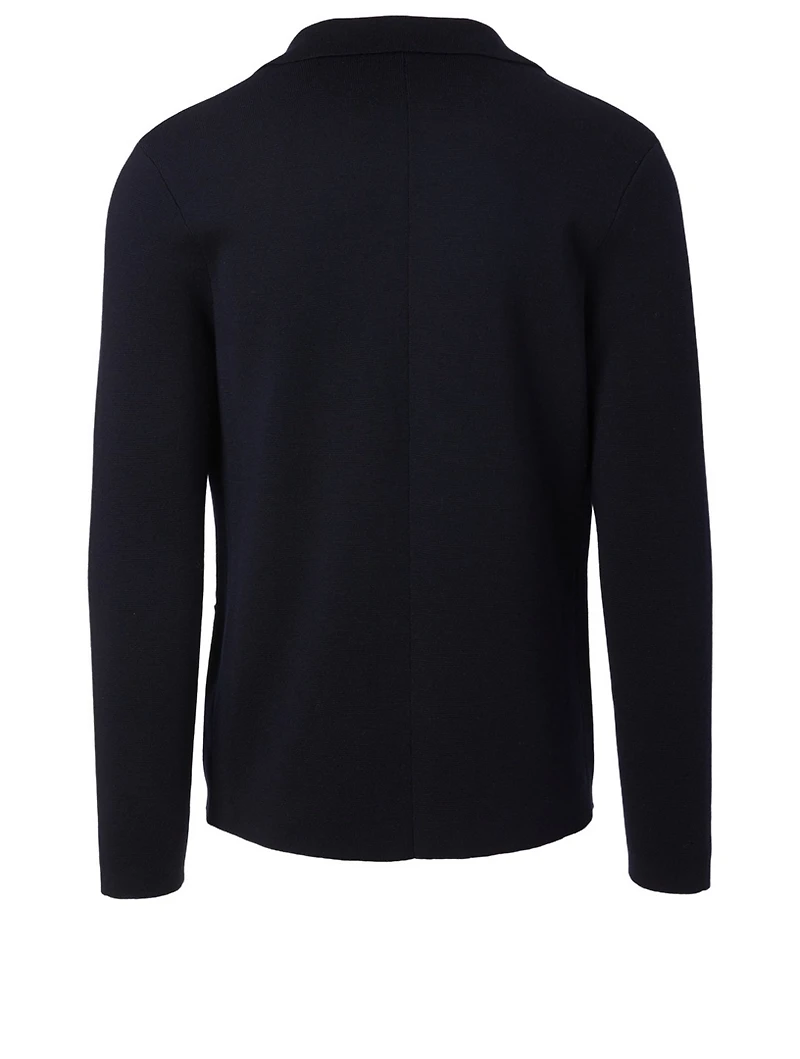 Wool Knit Jacket