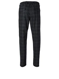 Wool And Cashmere Pants Check Print
