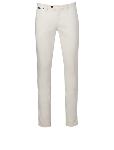 Cotton Straight-Leg Pants