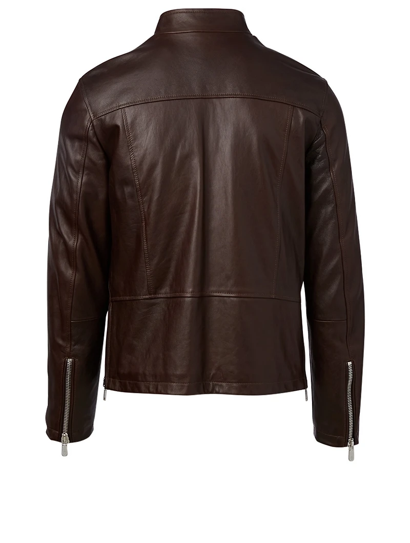 Leather Biker Jacket