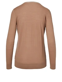 Wool V-Neck Sweater