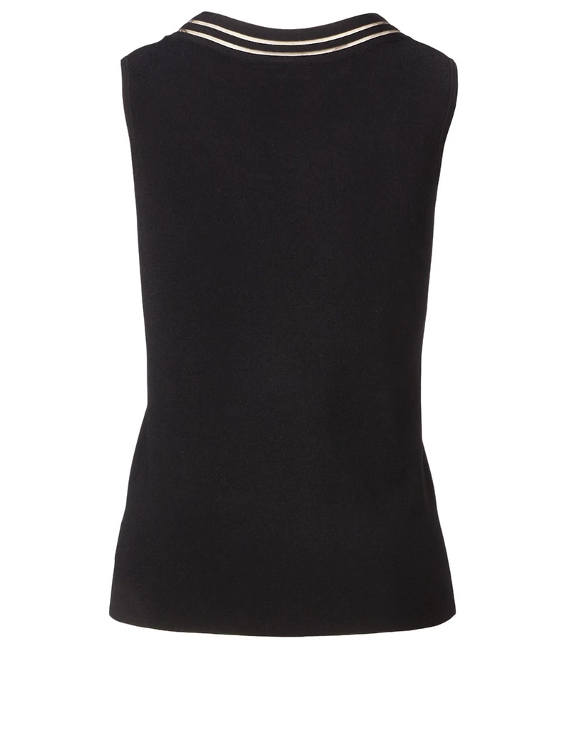 Roundneck Sleeveless Top