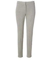 Mara Pants Houndstooth Print
