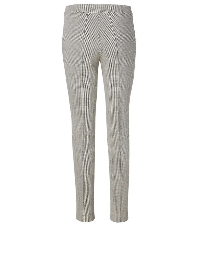 Mara Pants Houndstooth Print