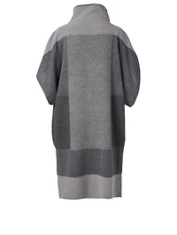 Canele Wool-Blend Midi Dress