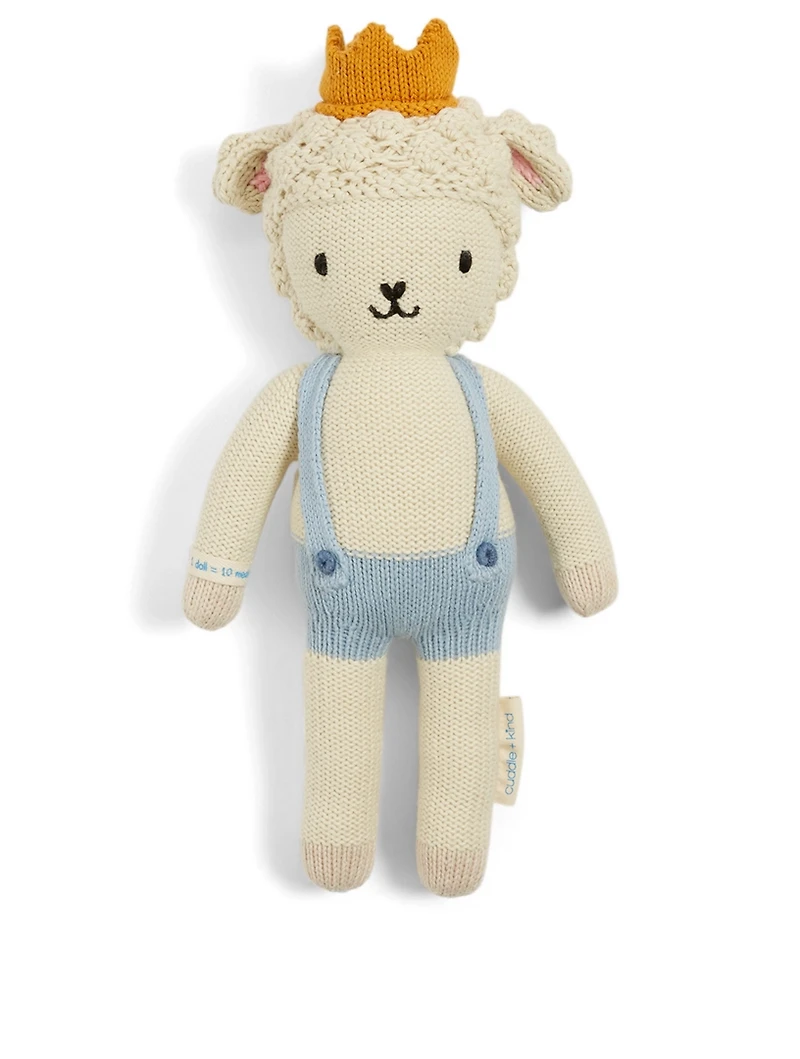 Mini Sebastian The Lamb Knit Doll