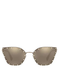 Crystal Studded Cat Eye Sunglasses
