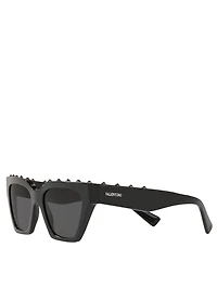 Square Sunglasses With Studs