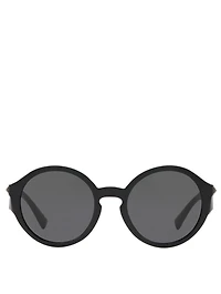 Round Sunglasses With Studs