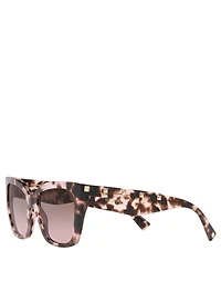Square Sunglasses With Studs