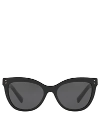 Cat Eye Sunglasses With Studs