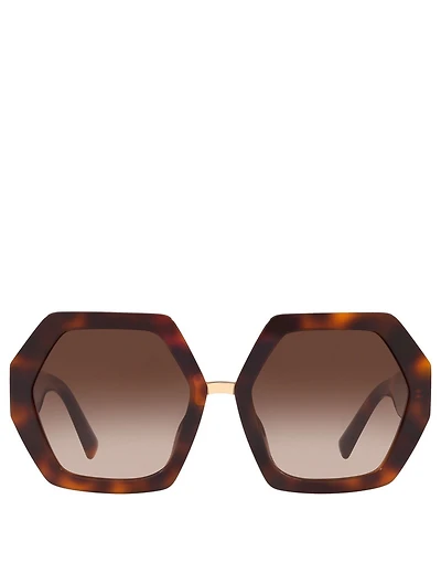 Hexagonal VLOGO Sunglasses