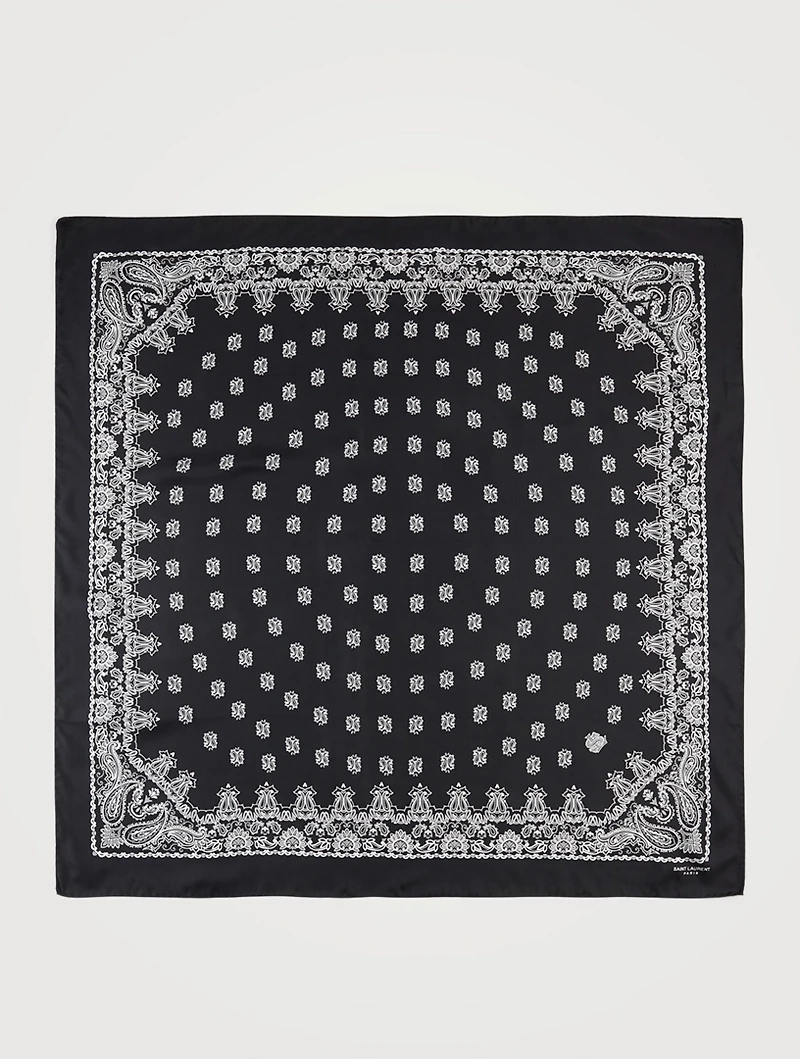 Wool Bandana Scarf