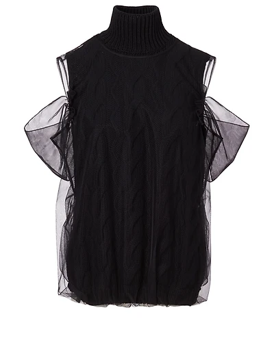 Wool Sleeveless Top
