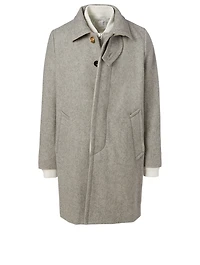 Melton Wool Coat