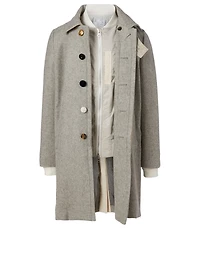 Melton Wool Coat
