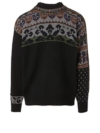 Wool-Blend Embroidered Sweater