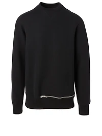 Cotton-Blend Sweatshirt