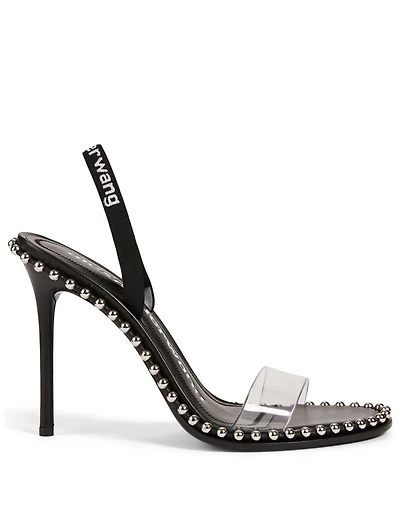 Nova PVC Slingback Heeled Sandals