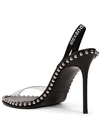 Nova PVC Slingback Heeled Sandals