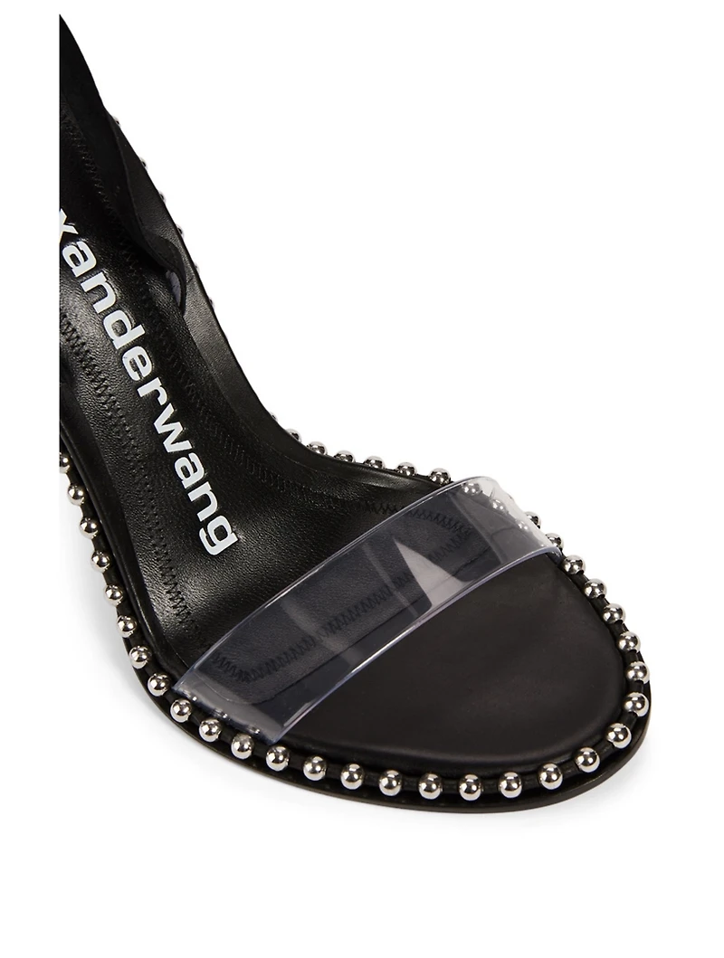 Nova PVC Slingback Heeled Sandals