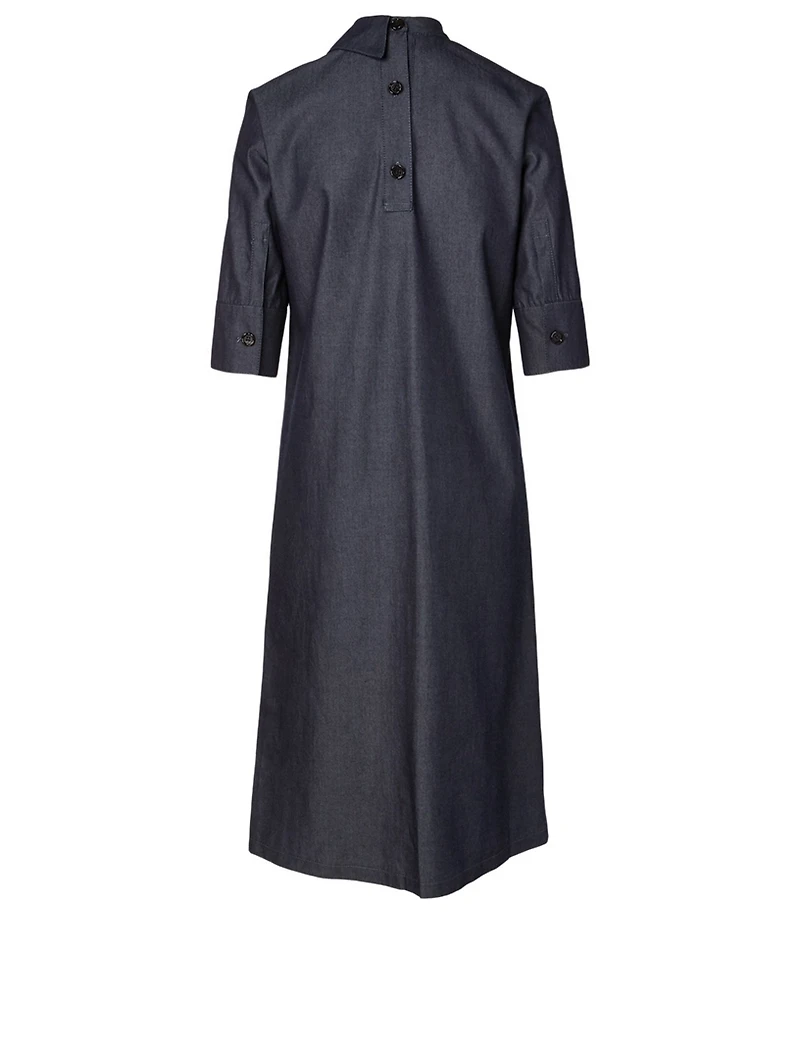 Chambray Midi Dress