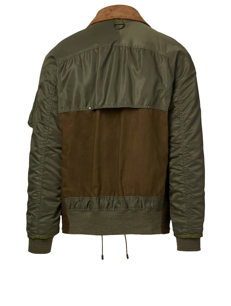 Cotton Drawstring Coat