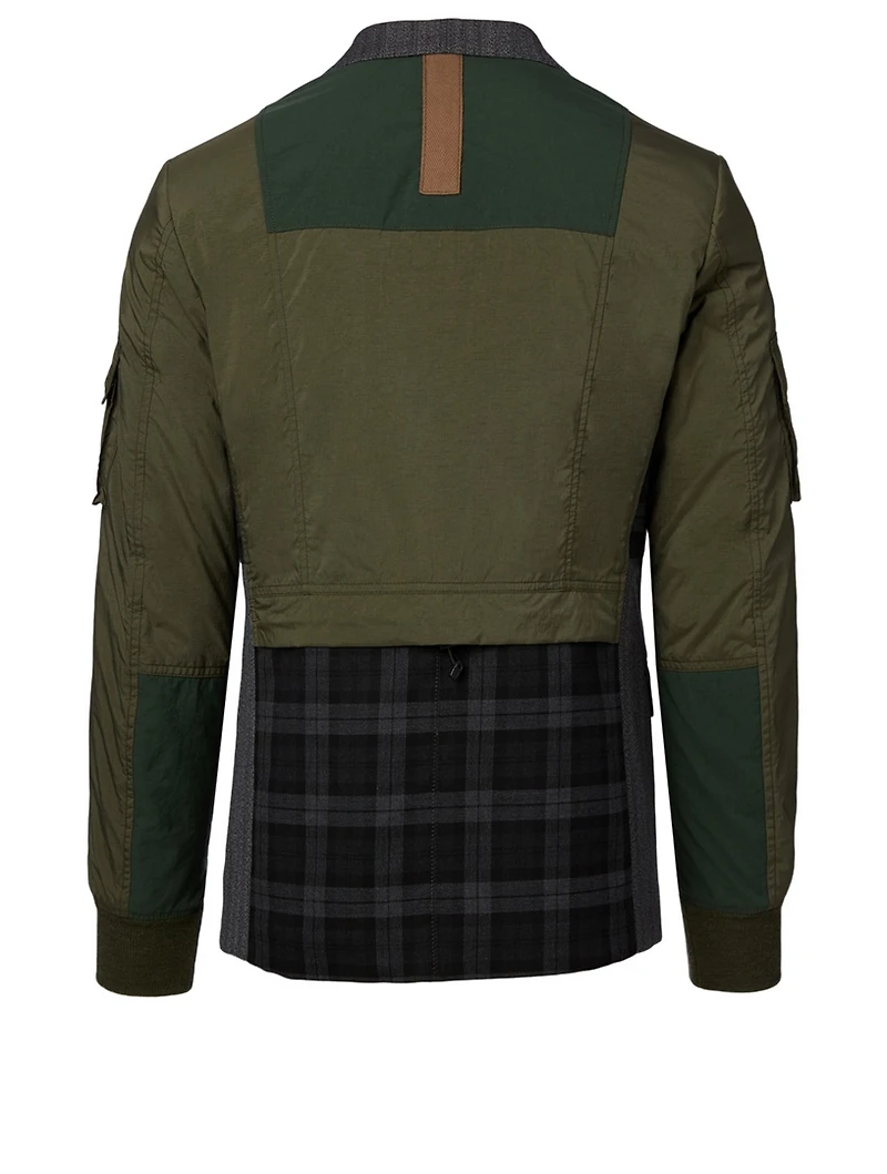 Cotton And Wool Jacket