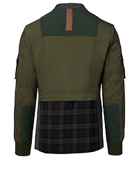 Cotton And Wool Jacket