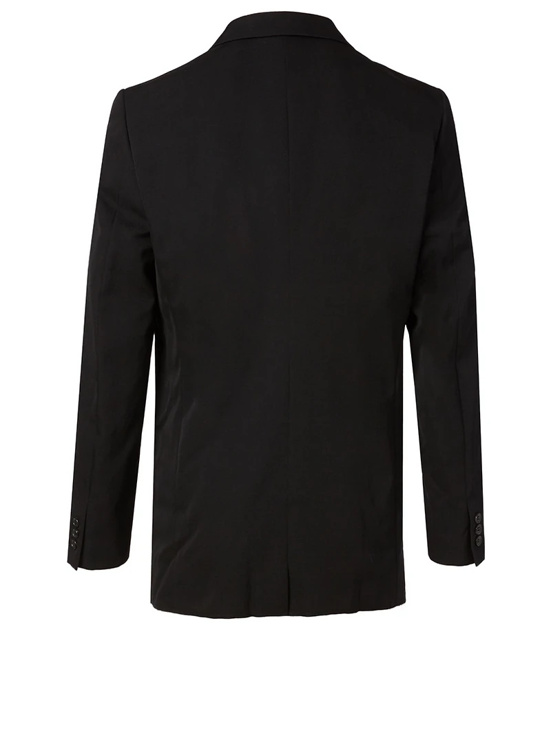 Wool Double-Breasted Jacket