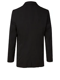 Wool Double-Breasted Jacket