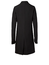 Long Coat With Fingerless Gloves
