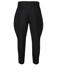 Wool Cropped Pants