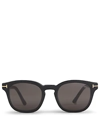 Square Optical Glasses with Blue Block Lenses And Magnetic Clips