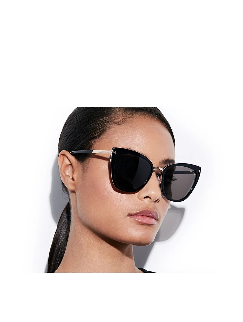 Simona Cat Eye Sunglasses