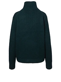 Wool And Cashmere Turtleneck Sweater