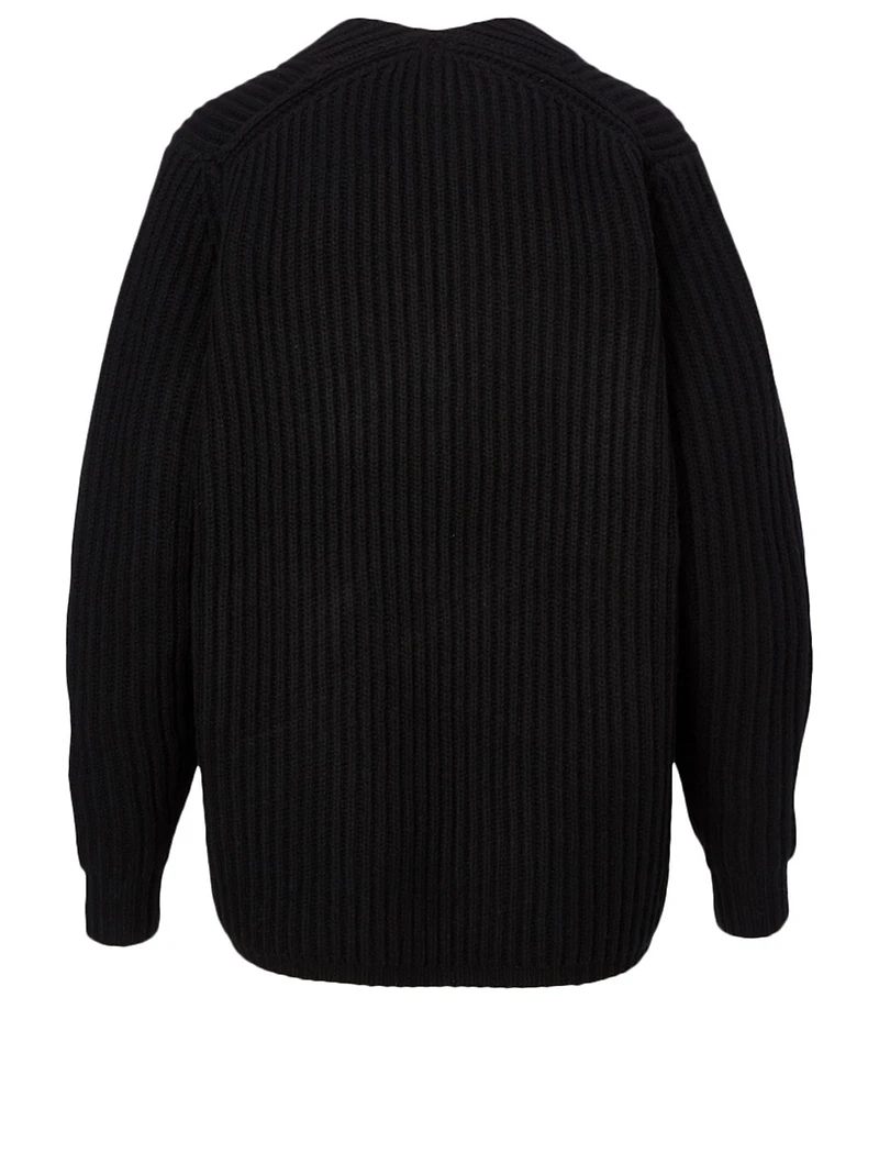 Wool V-Neck Sweater